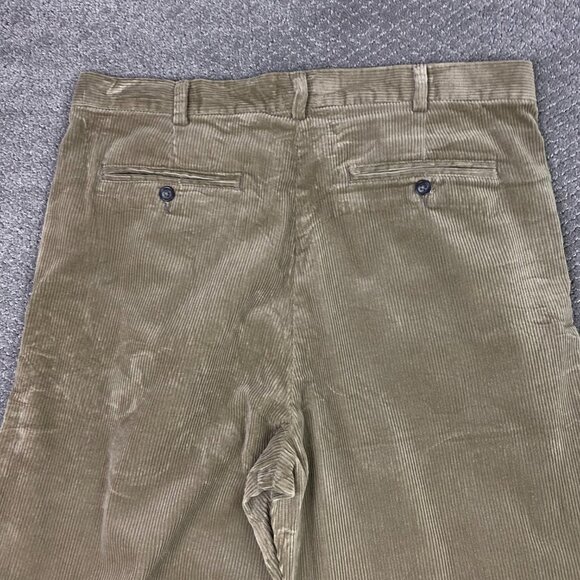 Vintage Y2K Old Navy Corduroy Pants men's 36 x 30 36x29 Wide Leg Baggy Wide Wale - Picture 7 of 15